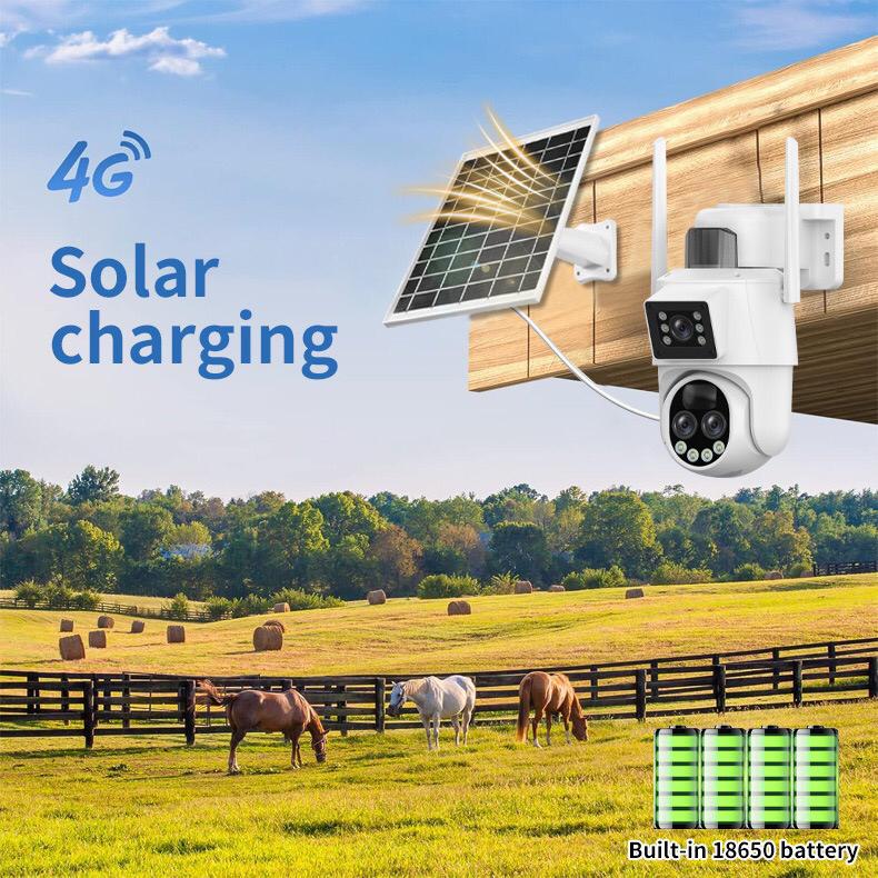 4G Solar-Powered CCTV